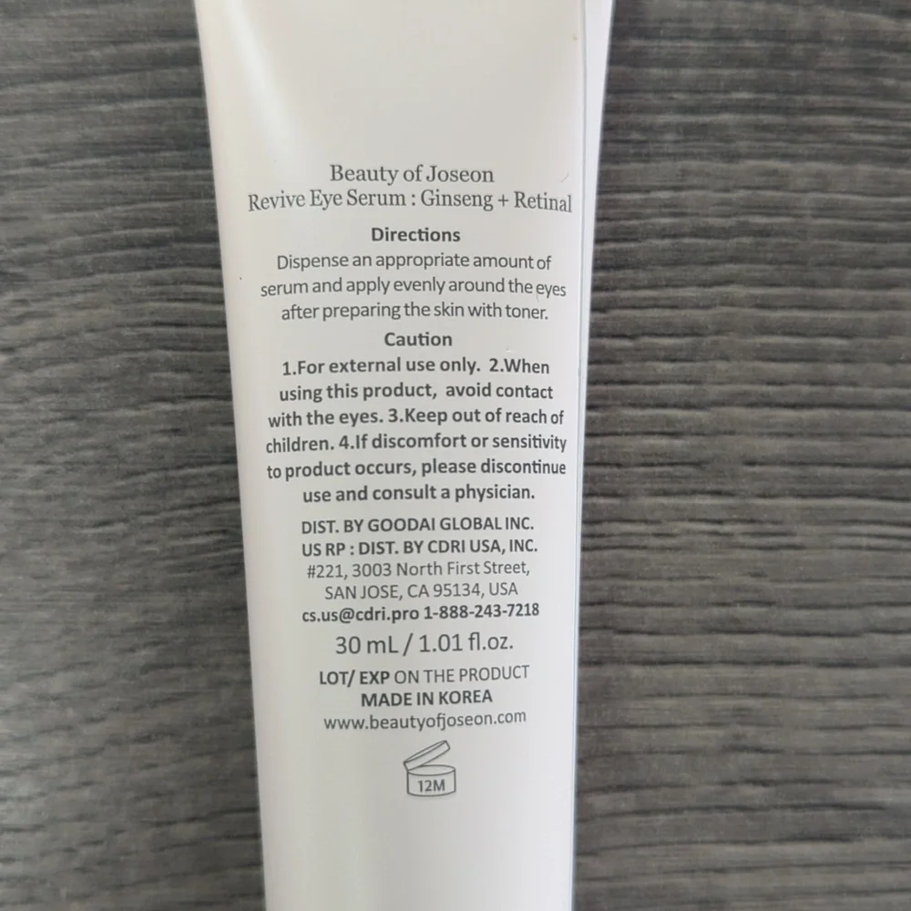 Beauty Of Joseon Revive Eye Serum - Picture 5 of 5